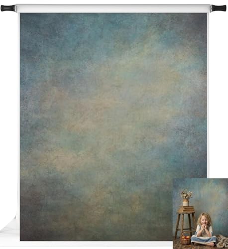 Kate Portrait Backdrops for Photography Rusty Abstract Texture Vintage Headshot Photo Studio Props, 8x10ft - size: 8x10ft