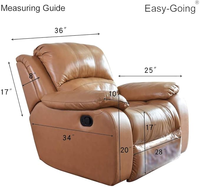 Easy-Going Sofa Slipcover Waterproof Oversized Recliner Chair Cover Non-Slip Fabric Couch Cover for Living Room Washable Furniture Protector for Pets Kids Children Dog Cat (Oversized Recliner, Black)