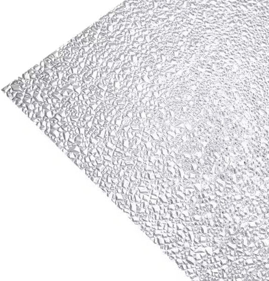 KASTLITE Clear Acrylic Cracked Ice Lighting Panel | 22.5" x 22.5" Plastic Sheets | Fluorescent Lighting for Overhead Fixtures | 8 Pack - size: 22.5" X 22.5"