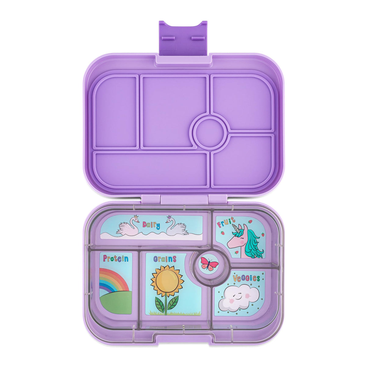 Yumbox Original Bento Lunch Box for Kids (Power Pink Unicorn)