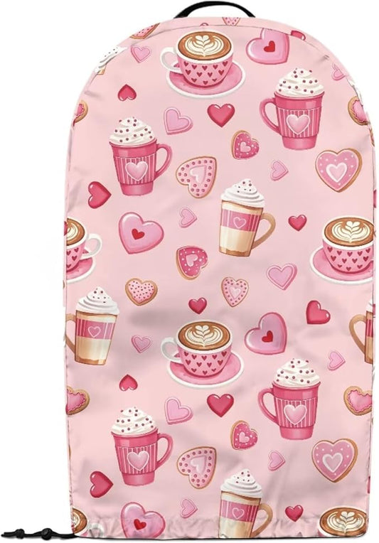 Valentine's Day Coffee Machine Dust Cover Appliance Dust Covers Anti Fingerprint Dust Proof Blender Cover for Home Kitchen Blender Juicer Dust Cover