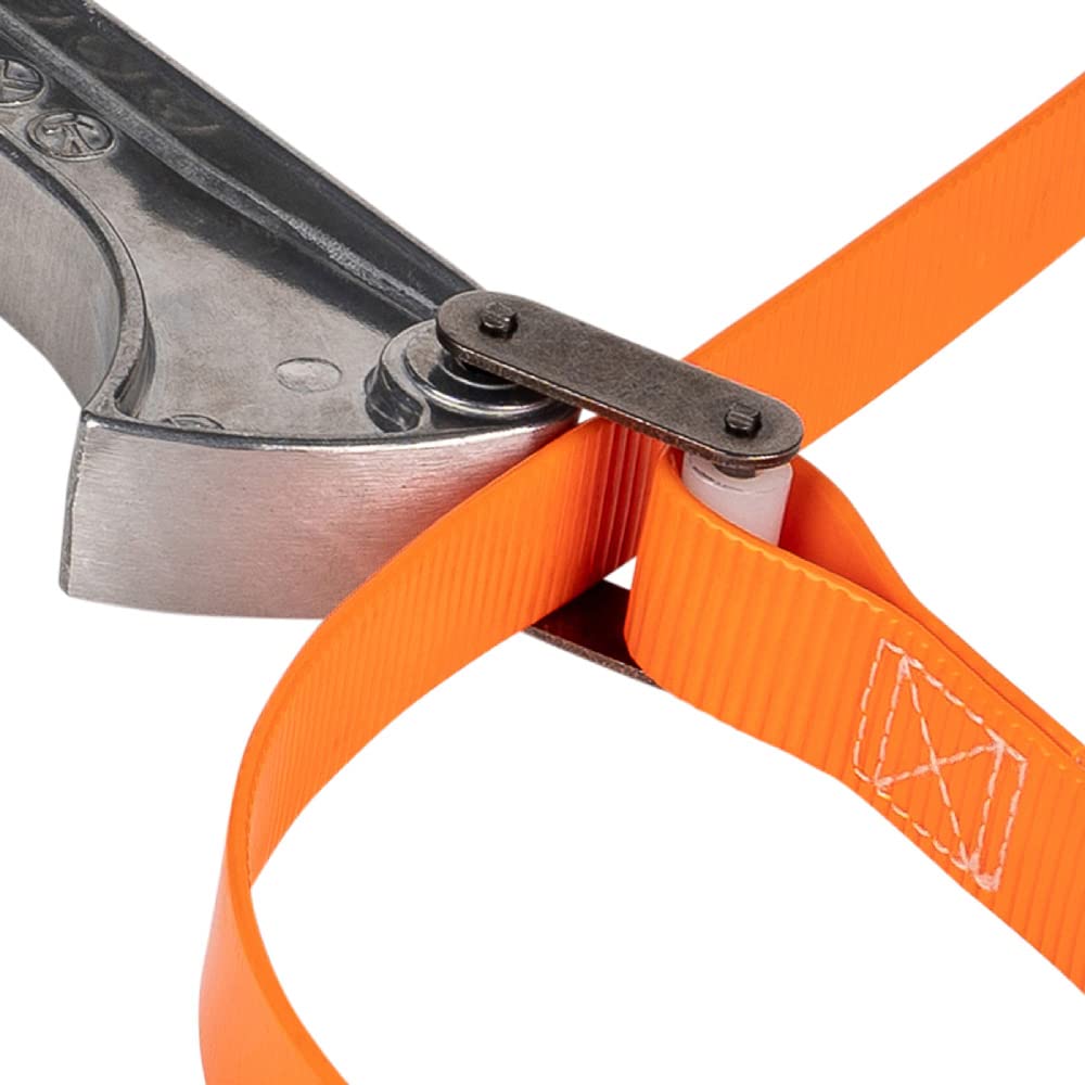 Klein Tools SHBKIT Grip-It Strap Wrench Kit – Adjustable 6in & 12in Handles